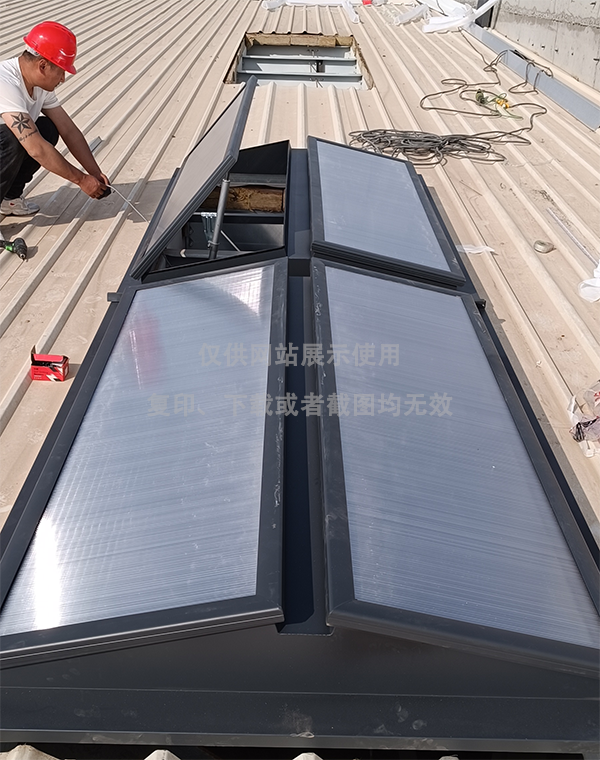 兰州王老吉生产车间裕民排烟天窗