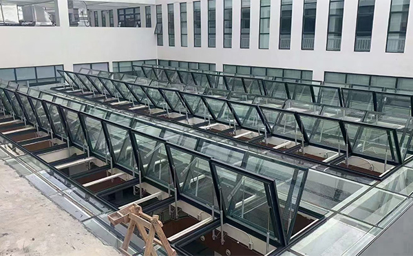 百安科技有限公司近期裕民排烟窗项目案例分享