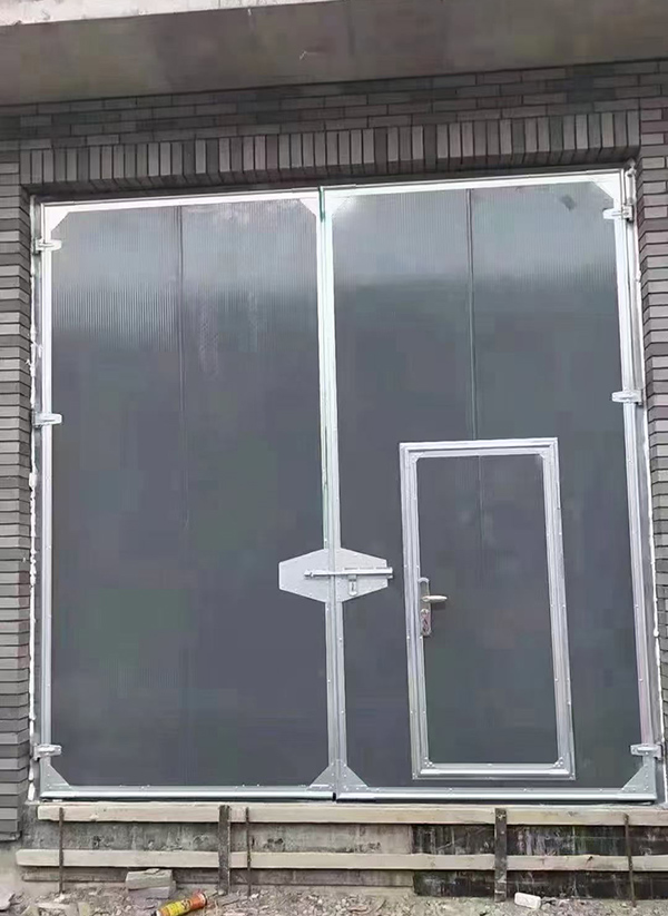 裕民工业平开门在大型设备制造车间的应用实例