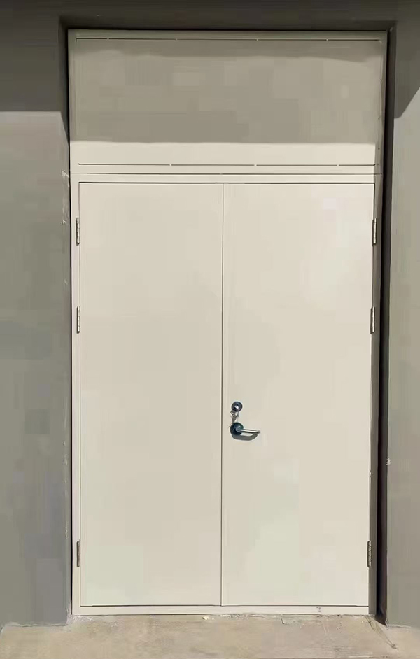 展览馆项目完成大跨度裕民防火门安装 展览馆项目完成大跨度裕民防火门安装